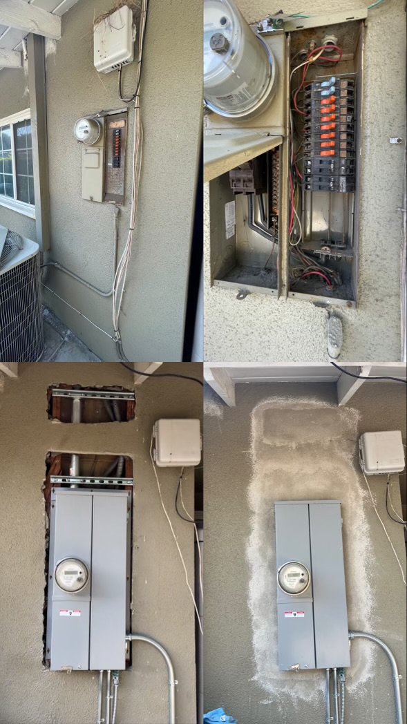 Residential electrical panel upgrade work affecting cost in Los Angeles