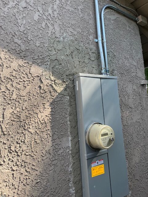 Residential electrical panel upgrade evaluation for a home with unpermitted additions in Los Angeles