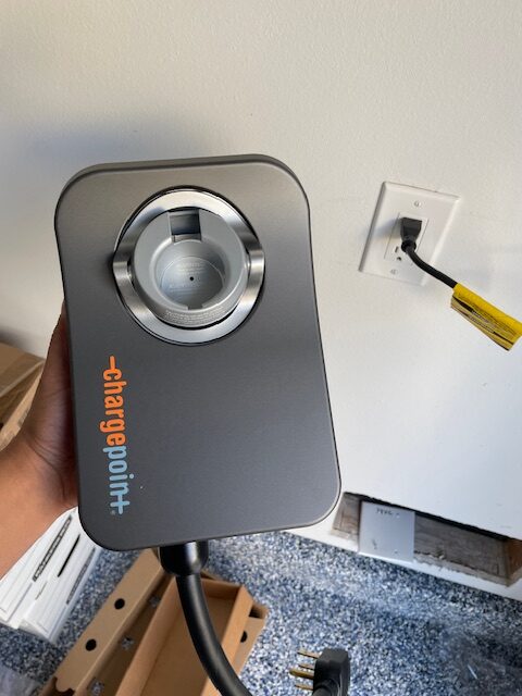 Residential EV charger installation work that may require a permit in Los Angeles