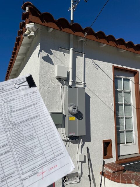 Ready Electric service van for panel upgrade and electrical inspection work in Los Angeles