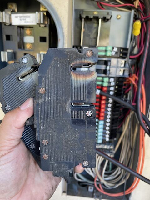 Residential electrical wiring and conduit work for a backyard or garage power project in Los Angeles